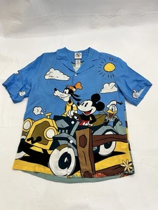 Vintage Mickey Mouse Goofy & Donald Duck Mickey und Co. Shirt Größe Erwachsene XS - Bild 1 von 6