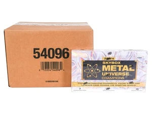 2024 UPPER DECK SKYBOX METAL UNIVERSE CHAMPIONS HOBBY 12-BOX CASE - Picture 1 of 10