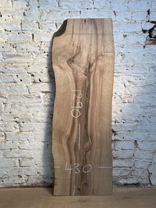 Waney Edge Live Edge Walnut Board Plank Slab River Table - Picture 1 of 10