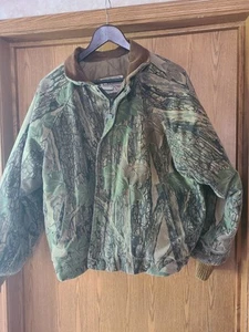 Chaqueta Grande Vintage Trebark Hoja Verde Paredes Blizzard Pruf. Estados Unidos. LEER. B7 - Imagen 1 de 8