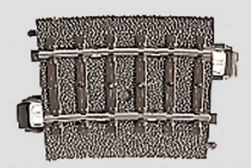 Marklin 24107 14-3/16" Curved C Track Section - Image 1 of 1