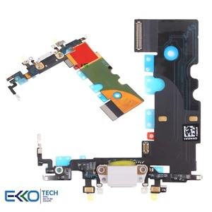Original Ladebuchse für iPhone 8 SE 2020 Lightning Dock Connector Mikrofon Weiß - Imagen 1 de 1