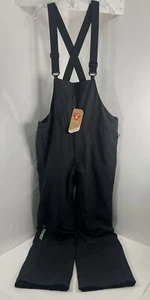 adidas Men's Resort Two-layer Insulated Bib Snow Pants HA0598 Black XL - Picture 1 of 9