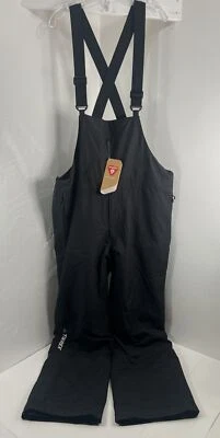 adidas Men's Resort Two-layer Insulated Bib Snow Pants HA0598 Black XL - Image 1 of 4