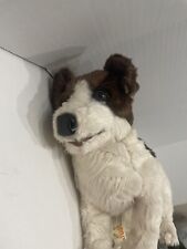 Folkmanis Jack Russell Terrier Hand Puppet Plush Puppy Dog Toy Movable Mouth