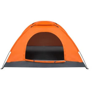 1-Person Waterproof Camping Dome Tent Automatic Pop Up Quick Shelter Outdoor- - Picture 1 of 14