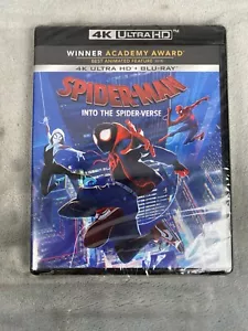 Spider-Man: Into The Spider-Verse 4K Blu-Ray - New - Picture 1 of 2