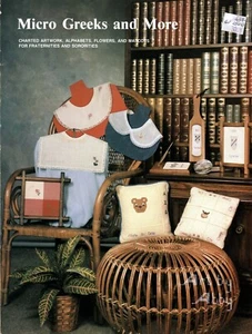 Micro Greeks and More Art by Abby Charted for Fraternities and Sororities NOS - Picture 1 of 5