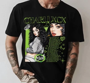 NUEVA Camisa Charli Xcx Tour Negra Algodón Unisex Todas las Tallas S-5XL Regalo Amigo HRO83 - Imagen 1 de 5