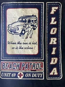 Vintage Florida Beach Patrol Unit 69 T-Shirt - Bild 1 von 15