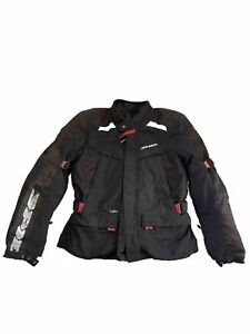 Mens Spidi Motorcycle Jacket H2o Out XXL  With Armour Hi Viz Pockets Logos
