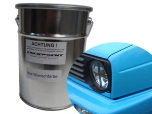 Pintura base lista para pulverizar de 1 litro adecuada para pintura de coche Porsche 39E Rivierablau - Imagen 1 de 1