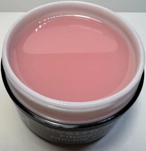 Gel UV e LED fibra di vetro rosa latte costruzione 1 fase baby boomer senza calore 50ml - Foto 1 di 3