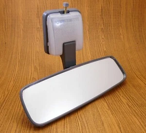 FOR Toyota Pickup Truck 4runner Rear View Mirror with Map Light 1989-97 Freeship - Imagen 1 de 8
