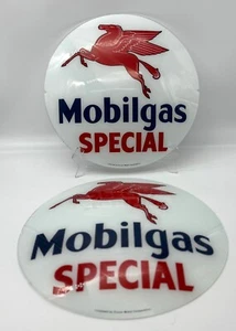 Mobilgas SPECIALE 13,5" FACCE IN VETRO ***SET DI DUE*** - Foto 1 di 2