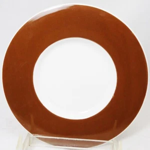 BROWN TONES by Block Spal Tea Saucer 6" NEW made in Portugal design Jack Prince - Picture 1 of 4