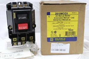 Square D 2510MCO3 Manual Motor Starter | 3-Pole | 600V | 27A - Picture 1 of 9