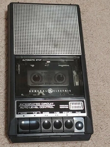 GE General Electric AC/DC Slim Cassette Tape Recorder 3-5015B with Box Tested - Picture 1 of 8