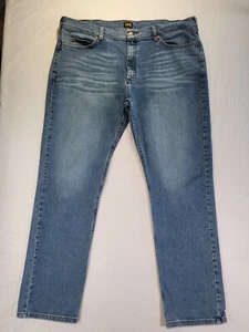 Lee Jeans Uomo Vestibilità Atletica 40X32 (Effettivo 40 X 31) Pantaloni Denim Blu - Foto 1 di 15