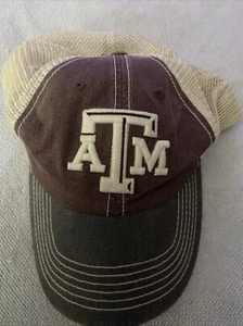 Texas A&M Aggies Hat Top Of World Trucker Snapback Cap NWOT See Description - Picture 1 of 6