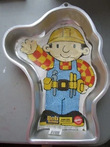 Bob The Builder Wilton Cake Pan 2105-5025 Baking & Cake Decorating Instructions - Picture 1 of 4