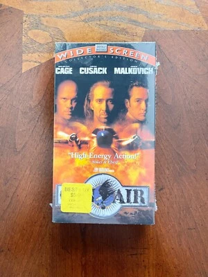 Con Air (VHS, 1998) Widescreen Collectors Edition Nicolas Cage NEW Sealed - Image 1 of 4