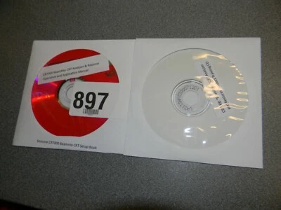 Sencore BeamRite Analyzer CRT Setup Book (Scanned) and Training CD  - Image 1 of 3