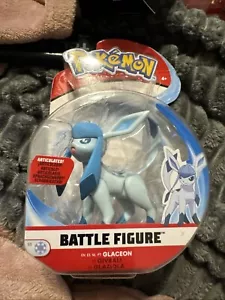 Pokemon GLACEON - Battle Pack Nintendo Jazwares Action Figure - Picture 1 of 4