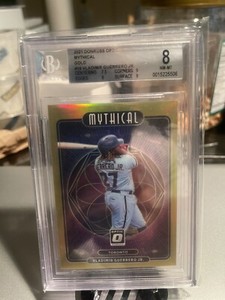 2021 Panini Donruss Optic Vladimir Guerrero jr Mythical Gold 4/10 - POP 2💎🔥💎