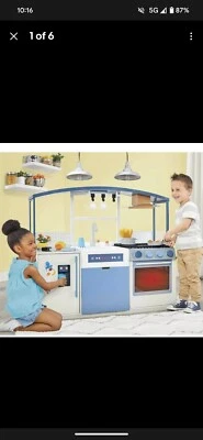 Little Tikes Wood Chef's Kitchen Playset| Brand New In Box! Retail $209 @Target! - Image 1 of 3