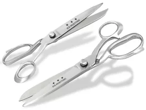 PROFI SET Stoffscheren Schneiderscheren Textilschere matt 20 cm + 24,5 cm NEU - Bild 1 von 8