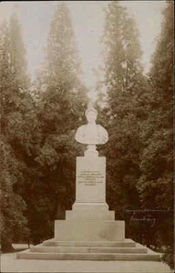 Luxemburgo LUXEMBURGO foto postal alrededor de 1910 monumento parque postal vintage - Imagen 1 de 1