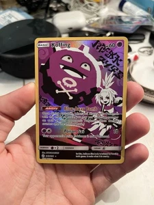 Koffing - 243/236 - Pokémon Cosmic Eclipse Sun & Moon Secret Rare Card - Picture 1 of 2