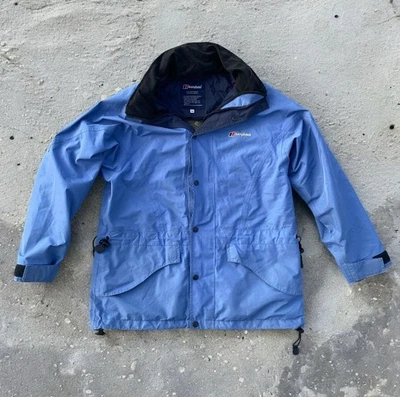 Chaqueta Berghaus Exterior De Colección Rara - Abrigo Azul Concha Mujer’s UK 10 / Hombre’s S Foto 1 de 4
