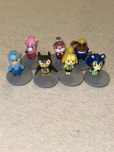 Animal Crossing Figures X7 Bundle With Stands - Picture 1 of 5