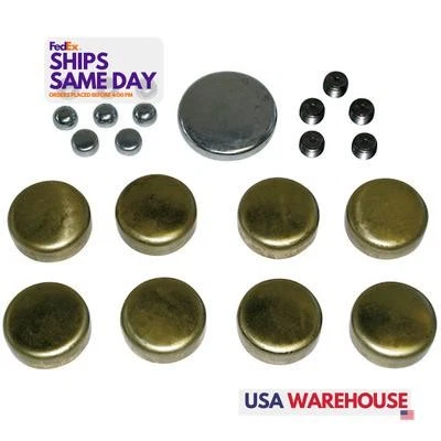 Proform 66555, Kit de tapones congeladores de latón para Ford 351C/351M/400 Performance Par Foto 1 de 4