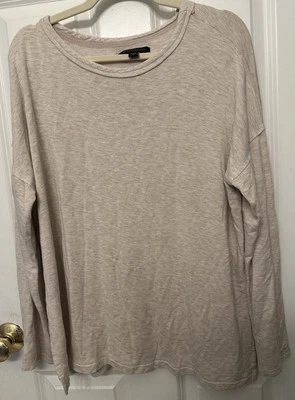 DONNA KARAN Ropa de dormir Mujer Pijama Top Camisa Talla Grande Espacioso Gris Claro Foto 1 de 4