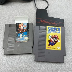 Nintendo NES - Super Mario Bros 3 & Super Mario / Duck Hunt - TESTED WORKS - Picture 1 of 8