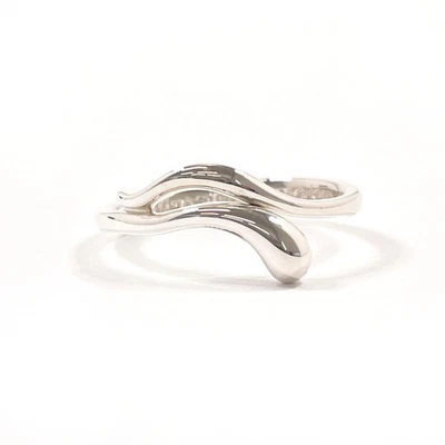 TIFFANY&Co. Ring Freeform 泪珠 Elsa Peretti Silver925 US 5(美国尺码)女式 — 第 1/4 张图片