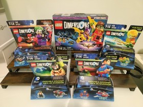 LEGO Dimensions Sealed Lot  71240 Bane 71236 Superman 71237 Aquaman 71229 71264