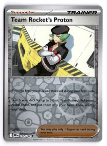 Team Rocket's Proton - - Reverse Holo SV10: Destined Rivals 177/182 - Imagen 1 de 2