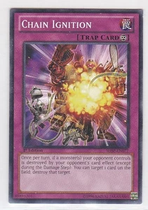 JP) Yugioh - Konami - Yu-Gi-Uh! - Accensione a catena - SHSP-EN077 - Trading Card - Foto 1 di 2