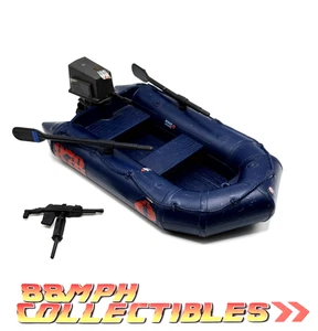 Very Nice 1985 GI Joe ARAH Cobra NIGHT LANDING Raft Hasbro Vintage Vehicle - Picture 1 of 8