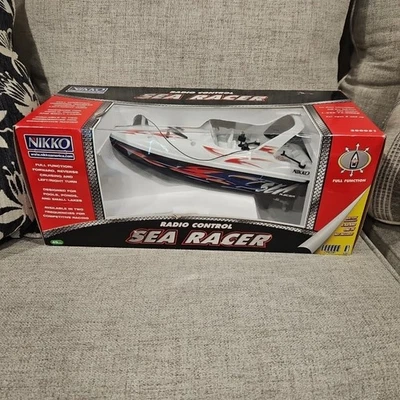 Classic Nikko Radio Control Sea Racer Boat Sealed Original Box Retro 2002 Toy - Image 1 of 4