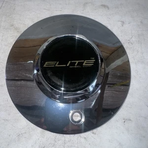 Original ELITE WHEEL CORP Custom Wheel Center Cap Old School Chrome Hub - Picture 1 of 7