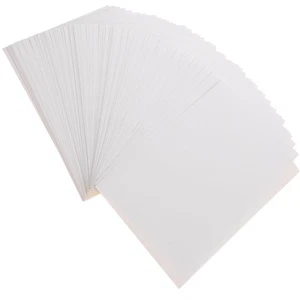 100 Blatt Drucker Aufkleber Papier bedruckbar Vinyl Sticker bedruckbares Papier - Bild 1 von 12