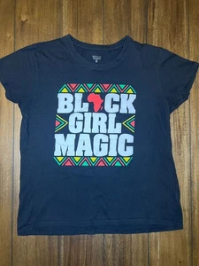 Black Girl Magic Shirt Damen T-Shirts Schwarz History Juneteenth Top XL - Bild 1 von 3