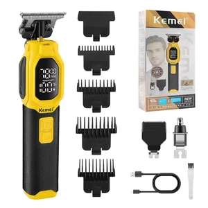 Neu T-Blade Liner Haarschneidemaschine kabellos Herren tragbar Trimmer Salon Friseur USA - Bild 1 von 12