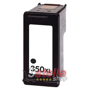 CARTUCCIA NERO 350XL PER HP PHOTOSMART C4400 C4424 C4472 C4480 C4485 C4524 C4580 - Foto 1 di 1