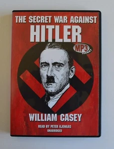 The Secret War Against Hitler - William Casey - Unabridged Audiobook - MP3CD - Picture 1 of 2